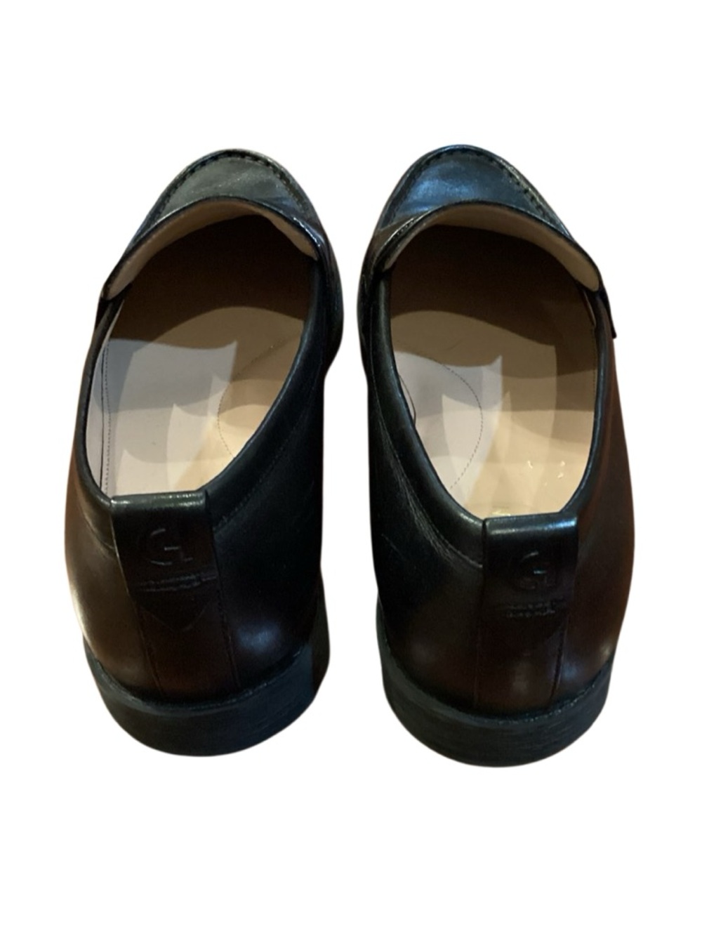 Cole Haan Black Leather Stassi Penny Loafers size 8.5 - Picture 11 of 12